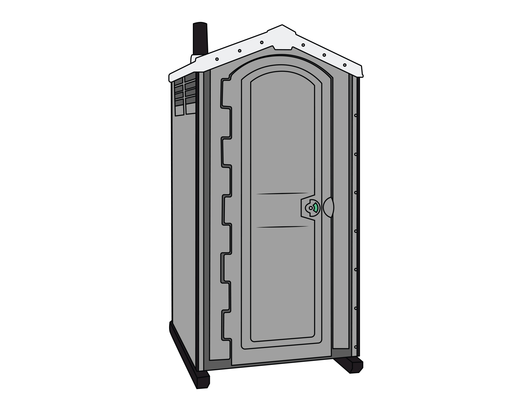 Solar Unit Portable Toilets Image